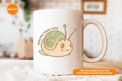 Healing takes time, snail clipart Product Image 3