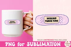 Healing Takes Time PNG, Mental Health Matters Product Image 3