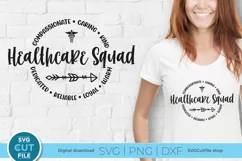 Elevate your style with this Healthcare Squad SVG designs. Create personalized shirts and tote bags that celebrate this vital profession. Compatible with Cricut and Silhouette machines.