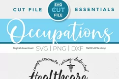 Create cute health care shirts and tote bags for your whole team with this healthcare squad svg