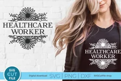 Create an adorable shirt or tote bag gift for your health care worker friends and coworkers using your Cricut or Silhouette machine!