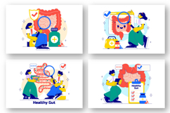 10 Healthy Gut Illustration Product Image 2