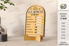 Healthy habits Trackers Bundle Laser Cut. Planner SVG Product Image 9