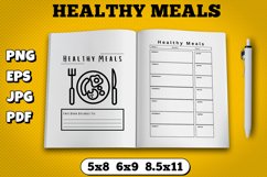 Amazon kdp healthy meals interior for kindle publisher Product Image 1