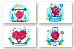 10 World Heart Day Illustration Product Image 2