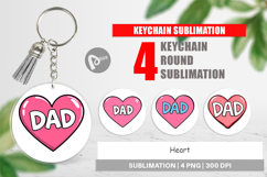 Keychain Heart Product Image 1