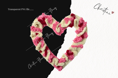 Faux Latch Hook Valentine Hearts| Valentine's Day PNG Product Image 2