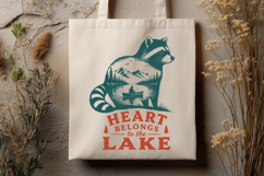 Raccoon Lake Life Bundle SVG, Camping Fishing PNG Bundle Product Image 6