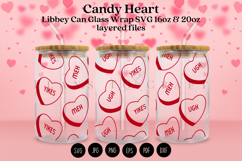 heart candy valentine themed Libbey glass can wrap design featuring loving style artwork available as digital files ready to download for crafting and decor projects