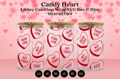 valentine themed Libbey glass can wrap design featuring loving style artwork available as digital files ready to download for crafting and decor projects