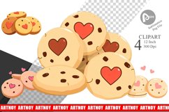 Heart Cookies Clipart Product Image 1