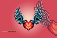 Heart Cute Colorfull Valentine Illustrations Product Image 1