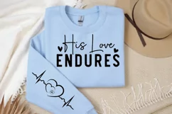 Heart Sleeve SVG, Christian SVG Design, Faith SVG Product Image 3