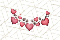 Whimsical Valentine Heart Doodle Clipart Cute PNG, Love Png Product Image 5