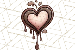 Whimsical Valentine Heart Doodle Clipart Cute PNG, Love Png Product Image 2