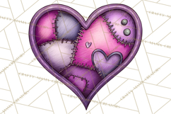 Whimsical Valentine Heart Doodle Clipart Cute PNG, Love Png Product Image 2
