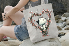 Heart Frame Mama Cat Clipart Product Image 3