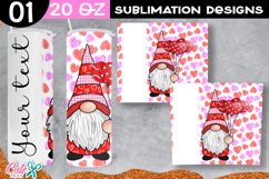 Valentines day 20 Oz Skinny Tumbler sublimation Bundle Product Image 4