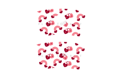 heart key valentine starbucks 16oz hot cup tumbler wrap svg presized template for tumbler grande suitable for cricut and silhouette