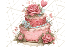 Valentine Baking Clipart, Sweet Treats Clip Art PNG Product Image 3