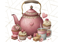 Valentine Baking Clipart, Sweet Treats Clip Art PNG Product Image 4