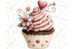 Valentine Baking Clipart, Sweet Treats Clip Art PNG Product Image 5