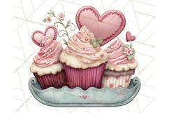 Valentine Baking Clipart, Sweet Treats Clip Art PNG Product Image 3