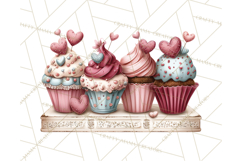 Valentine Baking Clipart, Sweet Treats Clip Art PNG Product Image 4