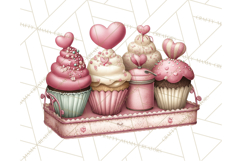 Valentine Baking Clipart, Sweet Treats Clip Art PNG Product Image 5
