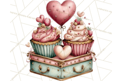 Valentine Baking Clipart, Sweet Treats Clip Art PNG Product Image 2