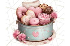 Valentine Baking Clipart, Sweet Treats Clip Art PNG Product Image 5