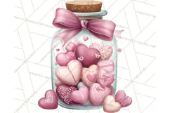 Valentine Baking Clipart, Sweet Treats Clip Art PNG Product Image 3