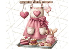 Valentine Baking Clipart, Sweet Treats Clip Art PNG Product Image 4