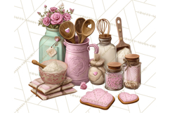 Valentine Baking Clipart, Sweet Treats Clip Art PNG Product Image 5