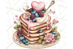 Valentine Baking Clipart, Sweet Treats Clip Art PNG Product Image 5
