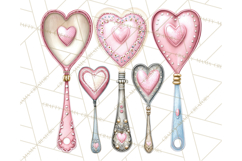 Valentine Baking Clipart, Sweet Treats Clip Art PNG Product Image 2