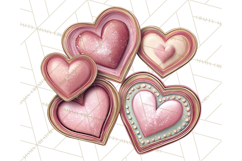 Valentine Baking Clipart, Sweet Treats Clip Art PNG Product Image 3