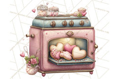 Valentine Baking Clipart, Sweet Treats Clip Art PNG Product Image 3