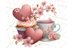 Valentine Baking Clipart, Sweet Treats Clip Art PNG Product Image 5