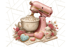 Valentine Baking Clipart, Sweet Treats Clip Art PNG Product Image 5