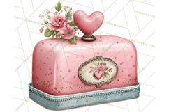 Valentine Baking Clipart, Sweet Treats Clip Art PNG Product Image 2