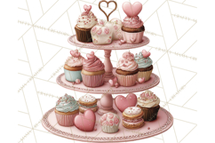 Valentine Baking Clipart, Sweet Treats Clip Art PNG Product Image 3