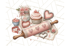 Valentine Baking Clipart, Sweet Treats Clip Art PNG Product Image 4
