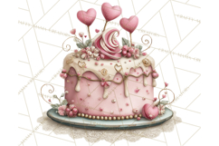 Valentine Baking Clipart, Sweet Treats Clip Art PNG Product Image 5