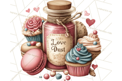 Valentine Baking Clipart, Sweet Treats Clip Art PNG Product Image 2