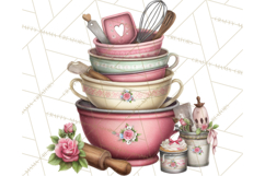 Valentine Baking Clipart, Sweet Treats Clip Art PNG Product Image 5