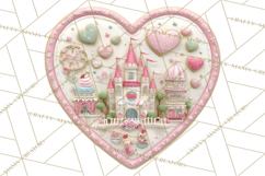 Valentine Baking Clipart, Cute Valentine Baker Character Png Product Image 4