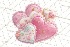 Valentine Baking Clipart, Cute Valentine Baker Character Png Product Image 4