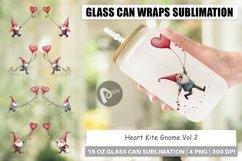 Glass Can Wraps Heart Kite Gnome Product Image 1