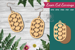 Heart Laser Cut Earrings Product Image 1